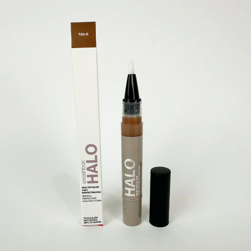 2x (TWO) Smashbox Halo Healthy Glow 4-in-1 Perfecting Pen Concealer T20-O NEW